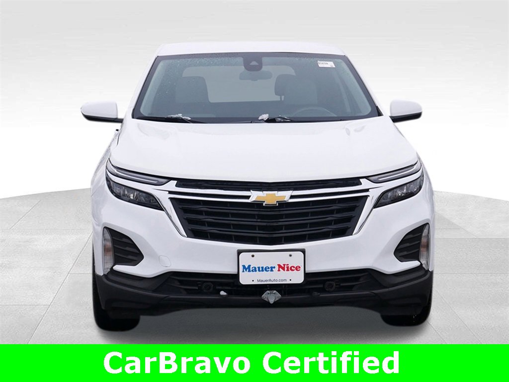 Certified 2022 Chevrolet Equinox LT with VIN 3GNAXUEV8NL208995 for sale in Inver Grove Heights, Minnesota