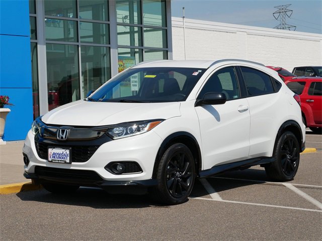 Used 2022 Honda HR-V Sport with VIN 3CZRU6H16NM702141 for sale in Roseville, Minnesota