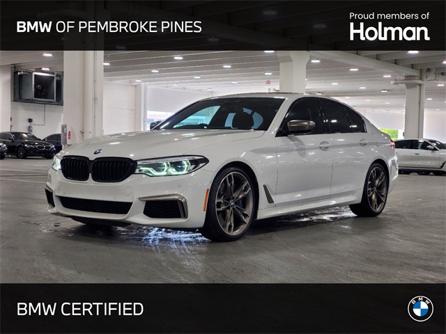 Certified Pre-Owned 2020 BMW 5 Series M550i xDrive 4D Sedan in Pembroke ...