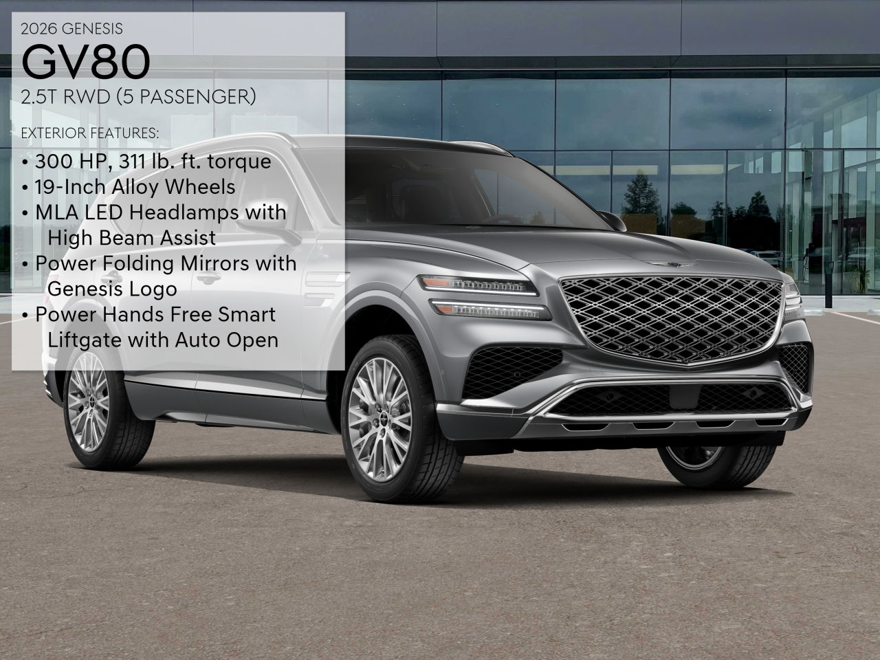 2026 Genesis GV80 2.5T AWD photo 16