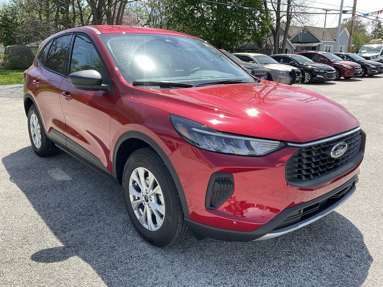 New 2025 RAPID RED METALLIC Ford Active image 1
