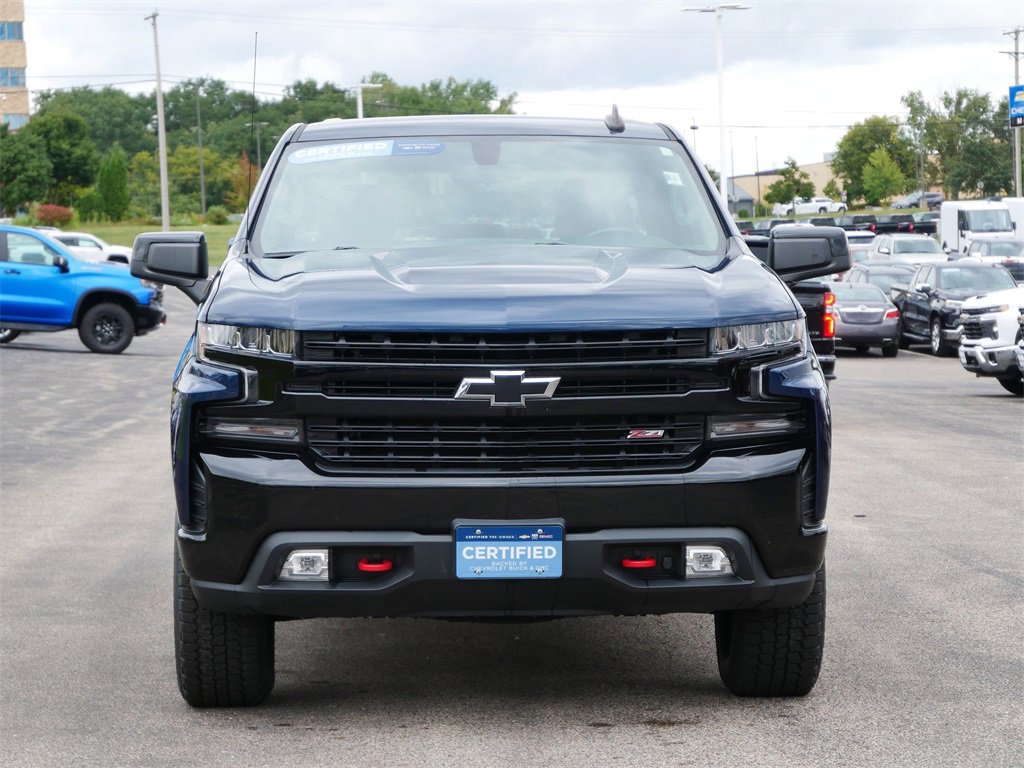 Certified 2020 Chevrolet Silverado 1500 LT Trail Boss with VIN 1GCPYFEDXLZ358602 for sale in Inver Grove Heights, Minnesota