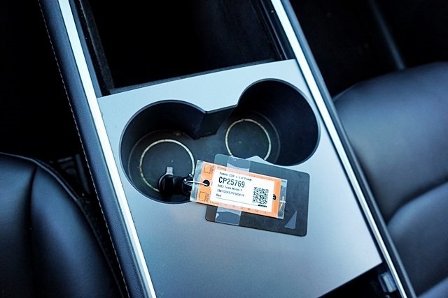 Used 2023 Red Tesla Long Range image 31