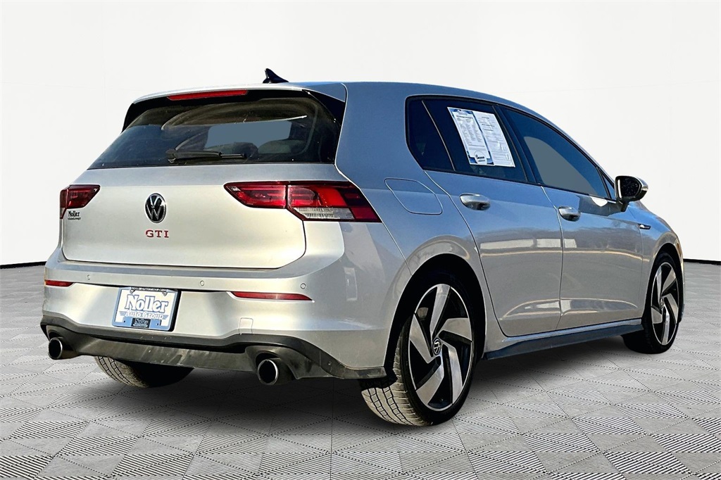 Used 2022 Volkswagen Golf GTI SE with VIN WVWL87CD1NW123453 for sale in Kansas City