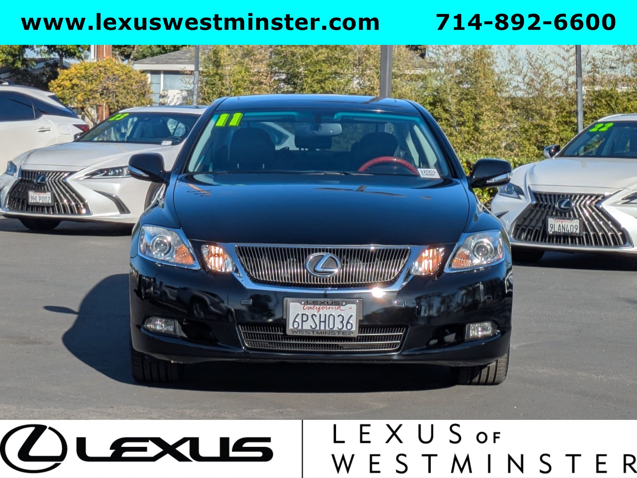 Used 2011 Lexus GS 350 with VIN JTHBE1KSXB0053059 for sale in Westminster, CA