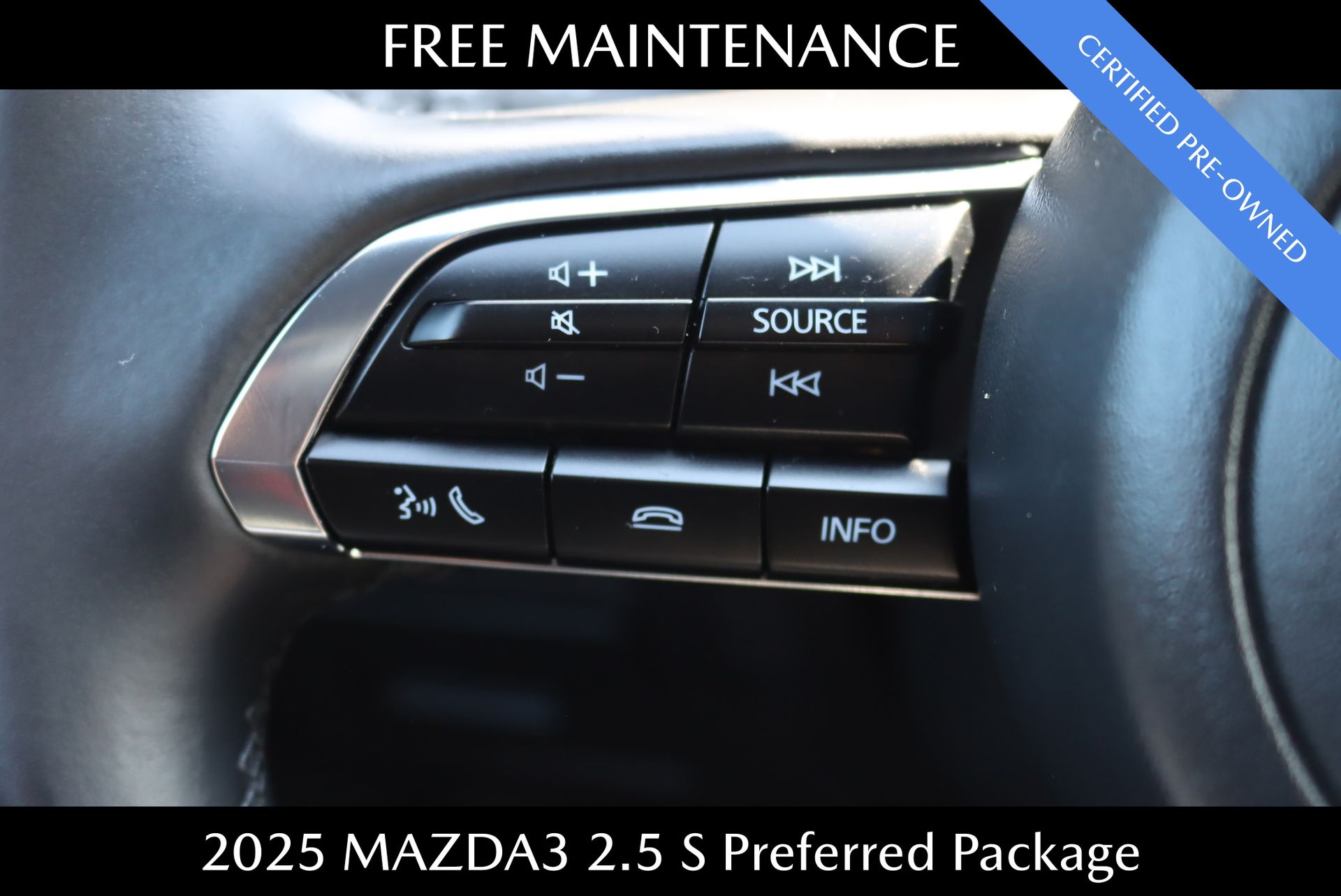2025 Mazda Mazda3 2.5 s Preferred photo 8