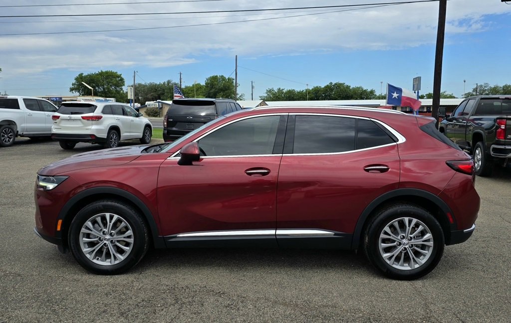 Used 2022 Buick Envision Preferred with VIN LRBAZLR45ND021572 for sale in Goldthwaite, TX