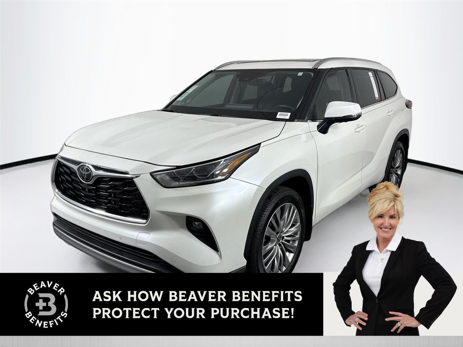 2021 Toyota Highlander Platinum's photo