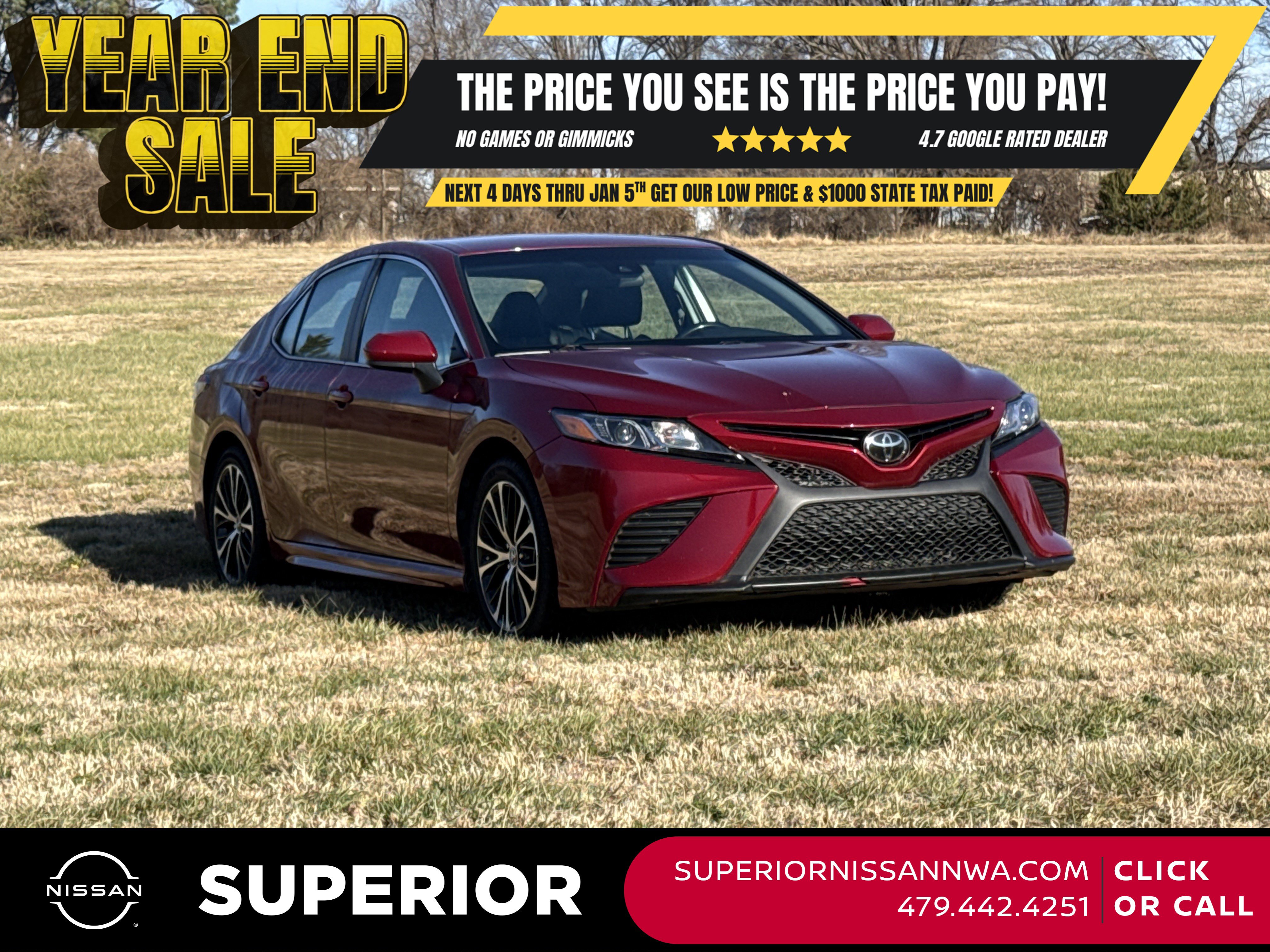 2018 Toyota Camry SE's photo