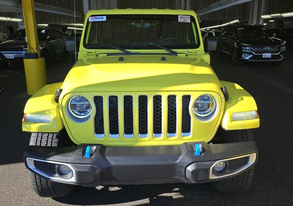 Used 2022 Jeep Wrangler Unlimited Sahara 4XE with VIN 1C4JJXP61NW205139 for sale in Kansas City