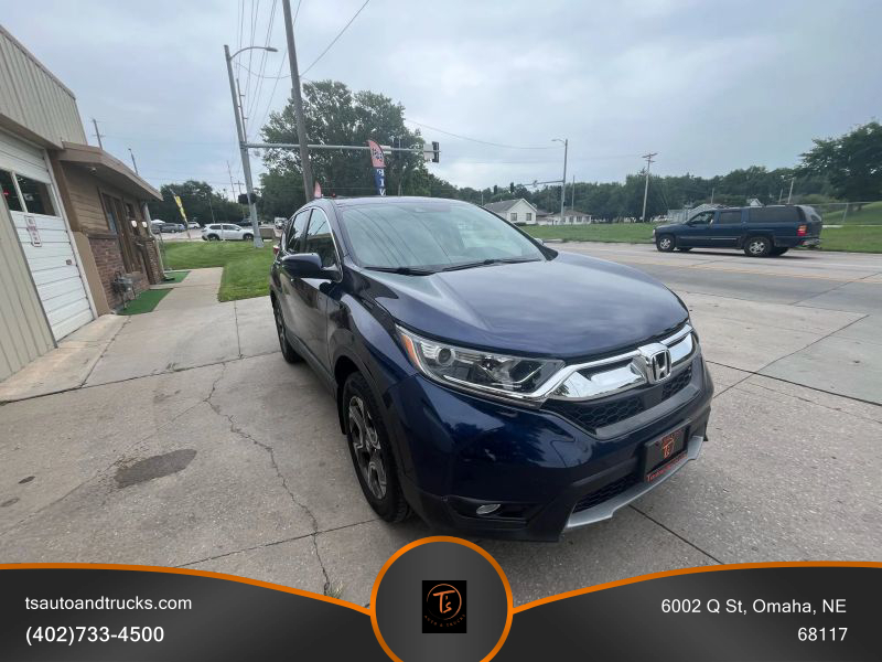 Used 2018 Honda CR-V EX-L with VIN 7FARW2H89JE005975 for sale in Red Oak, IA