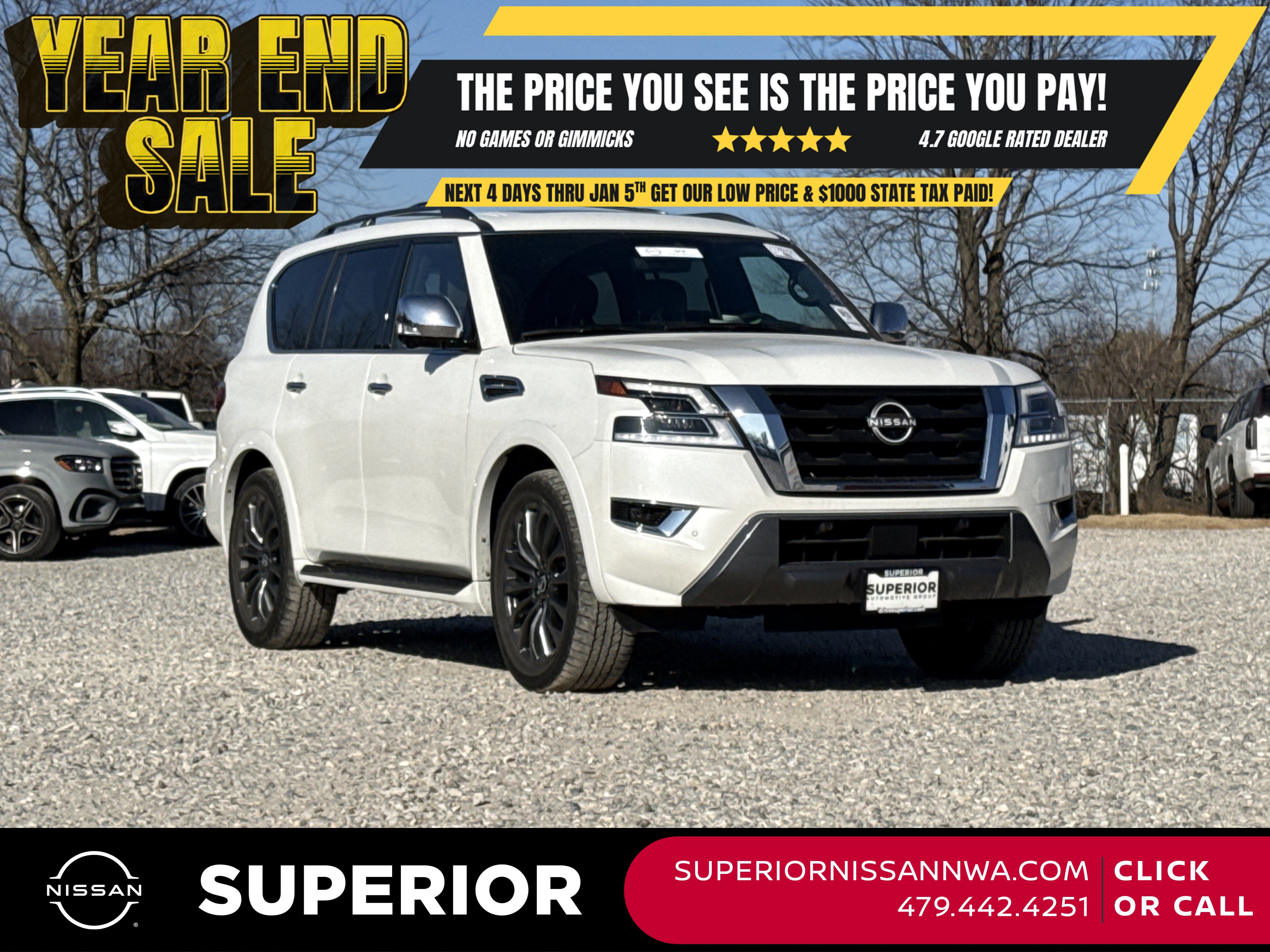 2024 Nissan Armada Platinum's photo