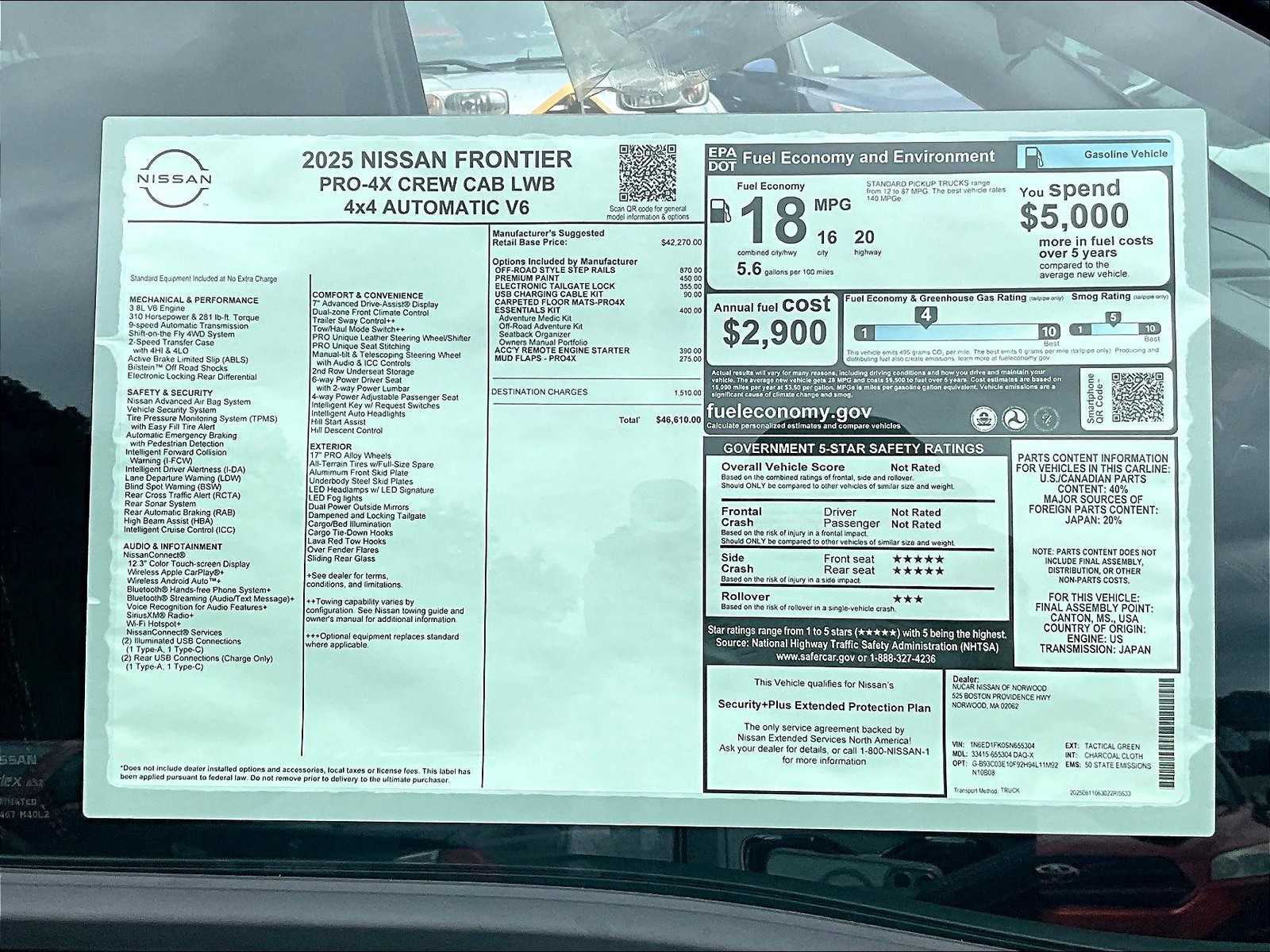 2025 Nissan Frontier PRO-4X - Photo 17