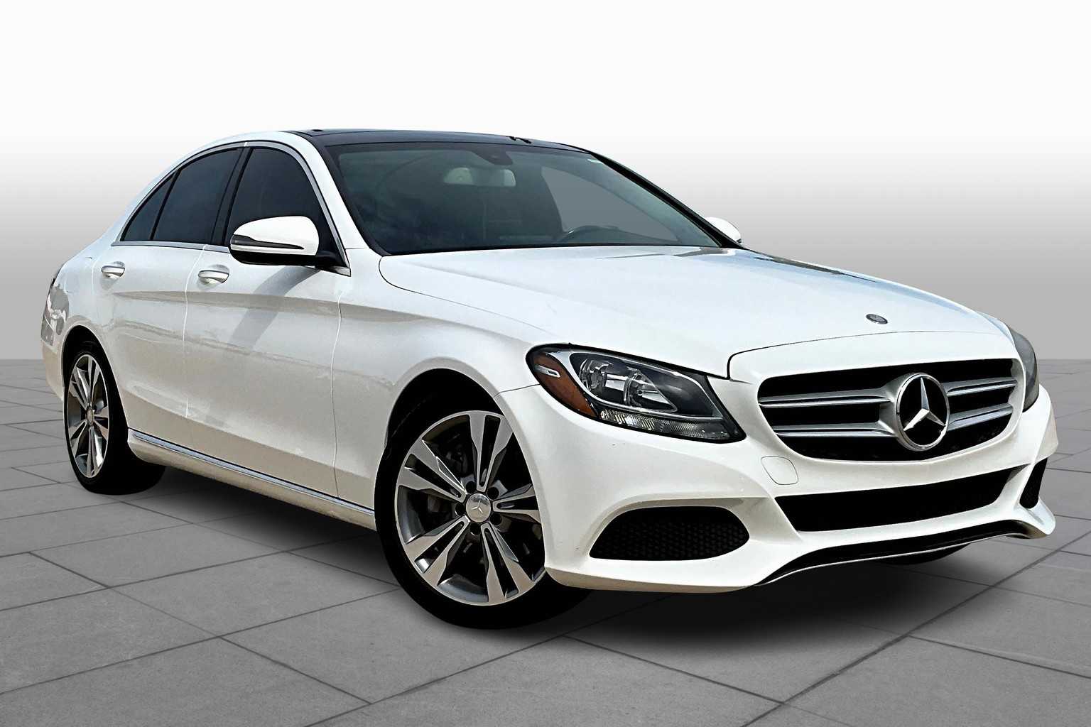Used 2016 Mercedes-Benz C-Class C300 with VIN 55SWF4JB0GU112386 for sale in Friendswood, TX