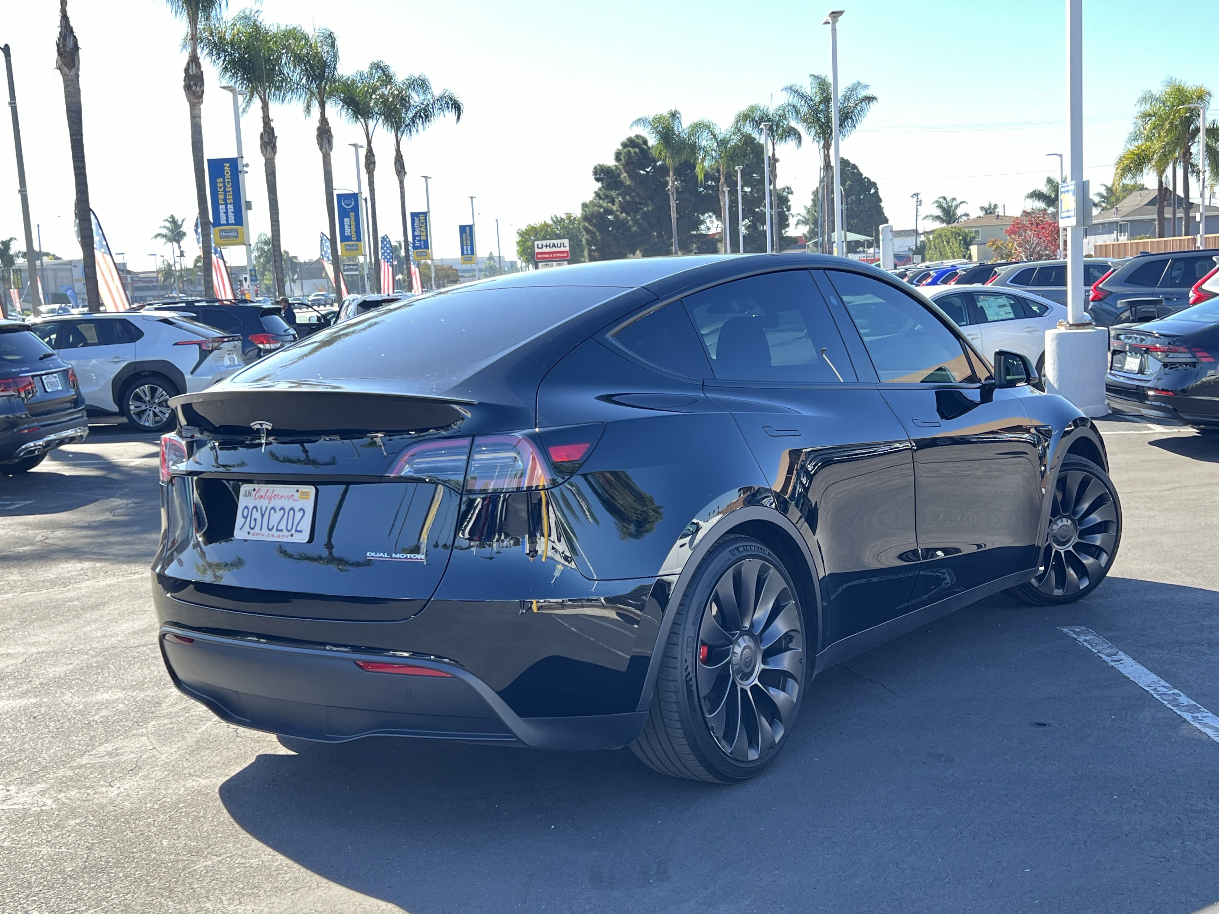 Used 2023 Tesla Model Y Performance with VIN 7SAYGDEF9PF809708 for sale in Kansas City