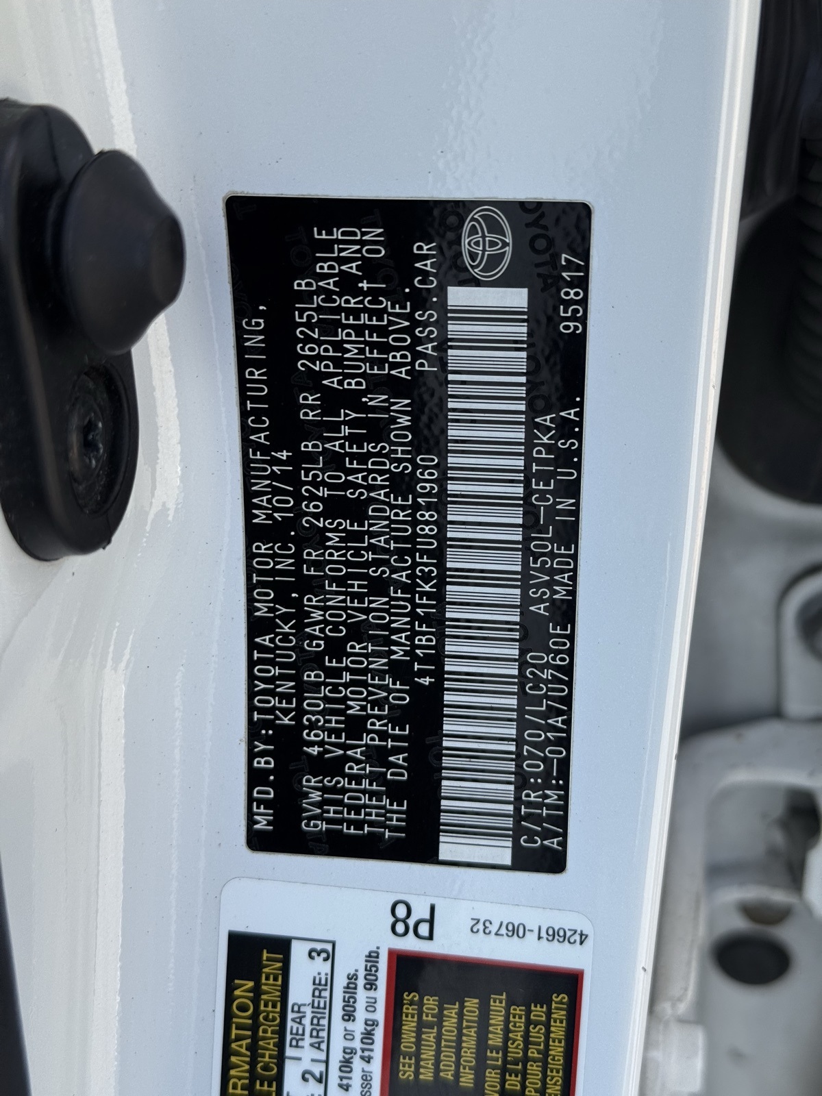 2015 Toyota Camry XSE photo 25