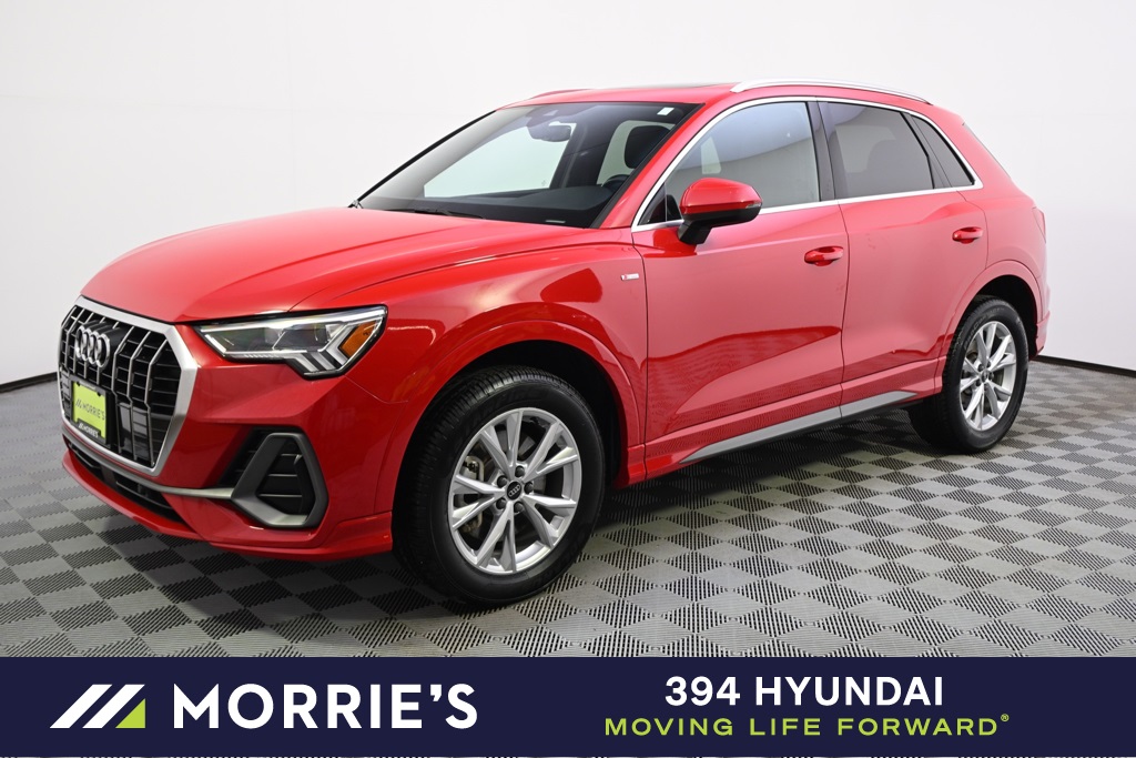 Used 2023 Audi Q3 S Line Premium with VIN WA1DECF35P1149217 for sale in St. Louis Park, Minnesota