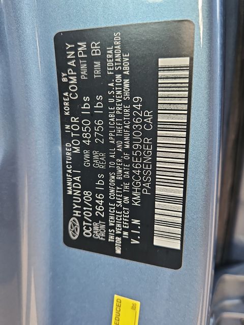 2009 Hyundai Genesis 3.8 photo 24