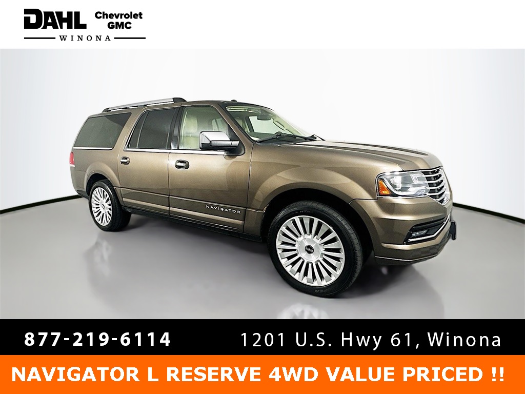 Used 2017 Lincoln Navigator Reserve with VIN 5LMJJ3LT0HEL09340 for sale in Minneapolis, Minnesota