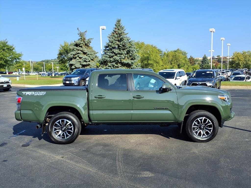 Certified 2021 Toyota Tacoma TRD Sport with VIN 3TMCZ5AN6MM447025 for sale in Burnsville, Minnesota