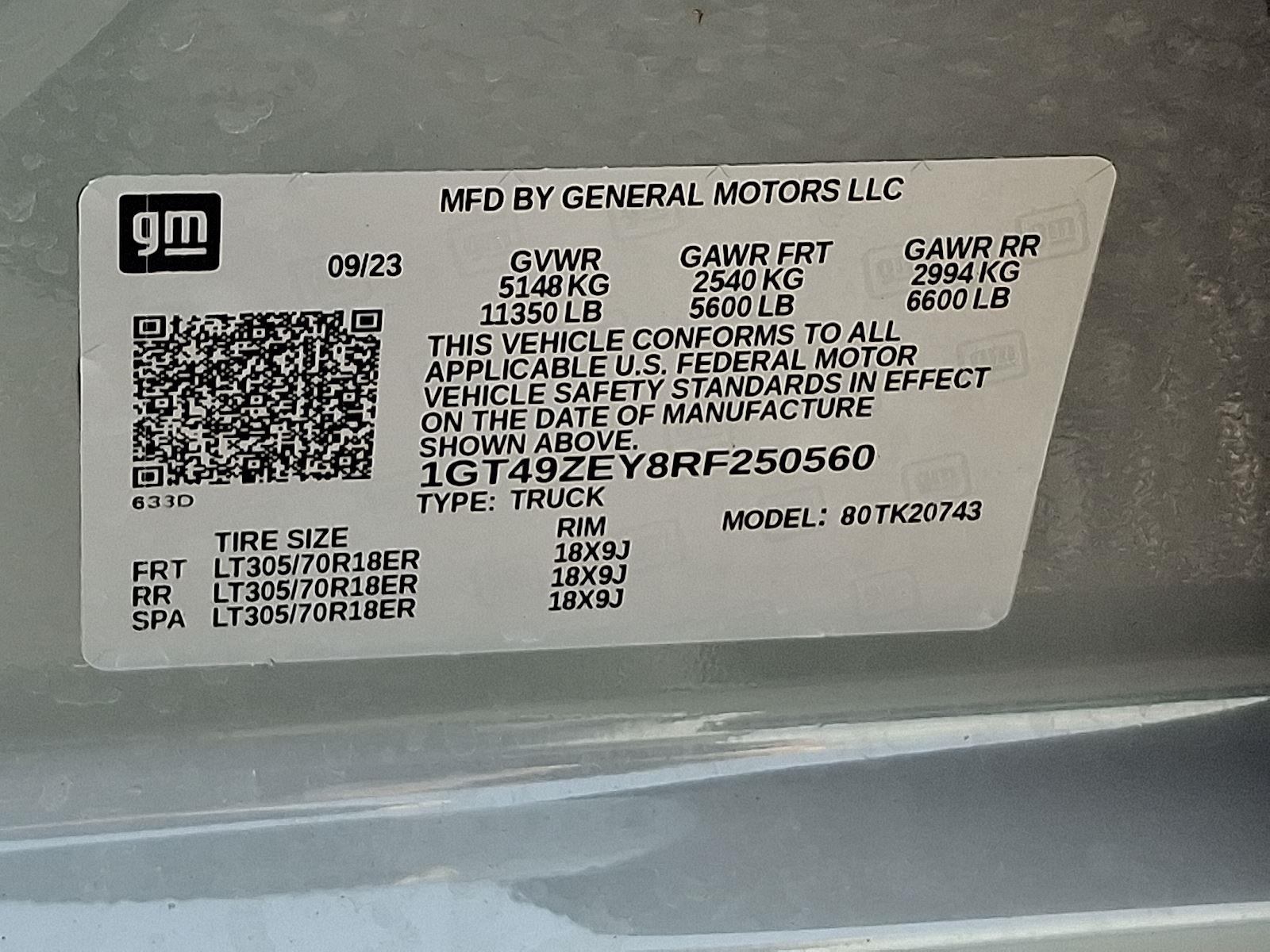 2024 Gmc Sierra 2500 HD AT4X photo 25