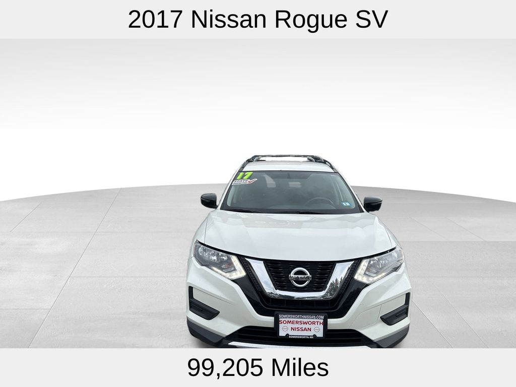 Used 2017 Nissan Rogue SV with VIN 5N1AT2MV4HC819984 for sale in Somersworth, NH
