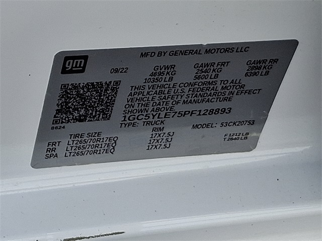 2023 Chevrolet Silverado 2500HD Work Truck photo 27