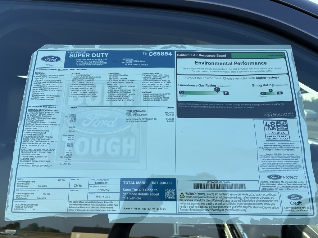 2026 Ford F-350 Lariat photo 2