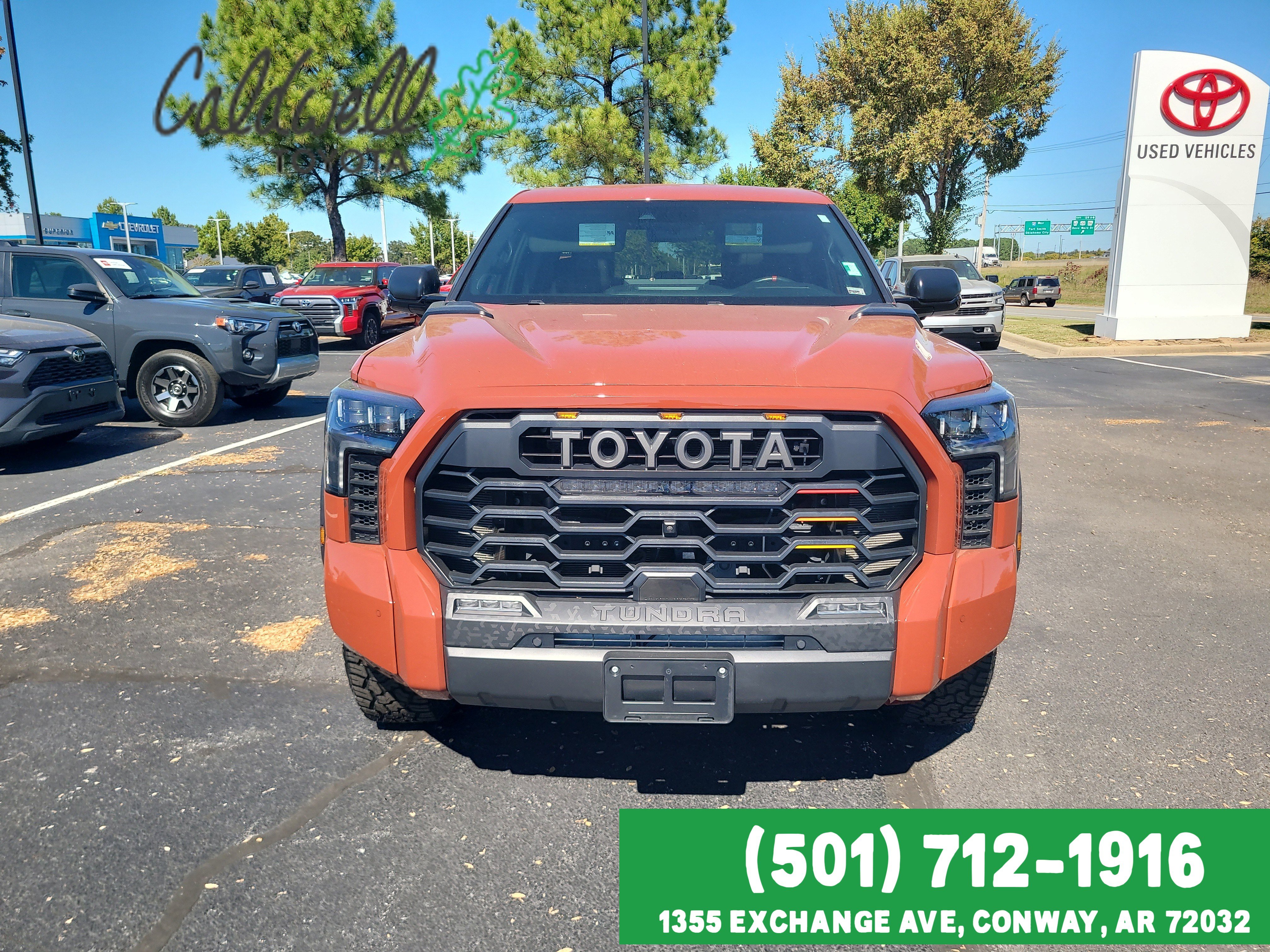 Used 2024 Toyota Tundra TRD Pro with VIN 5TFPC5DB5RX063307 for sale in Little Rock