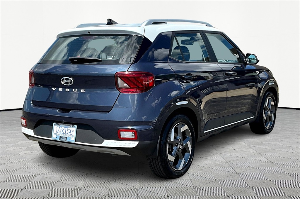 Used 2021 Hyundai Venue Denim with VIN KMHRC8A37MU126369 for sale in Kansas City