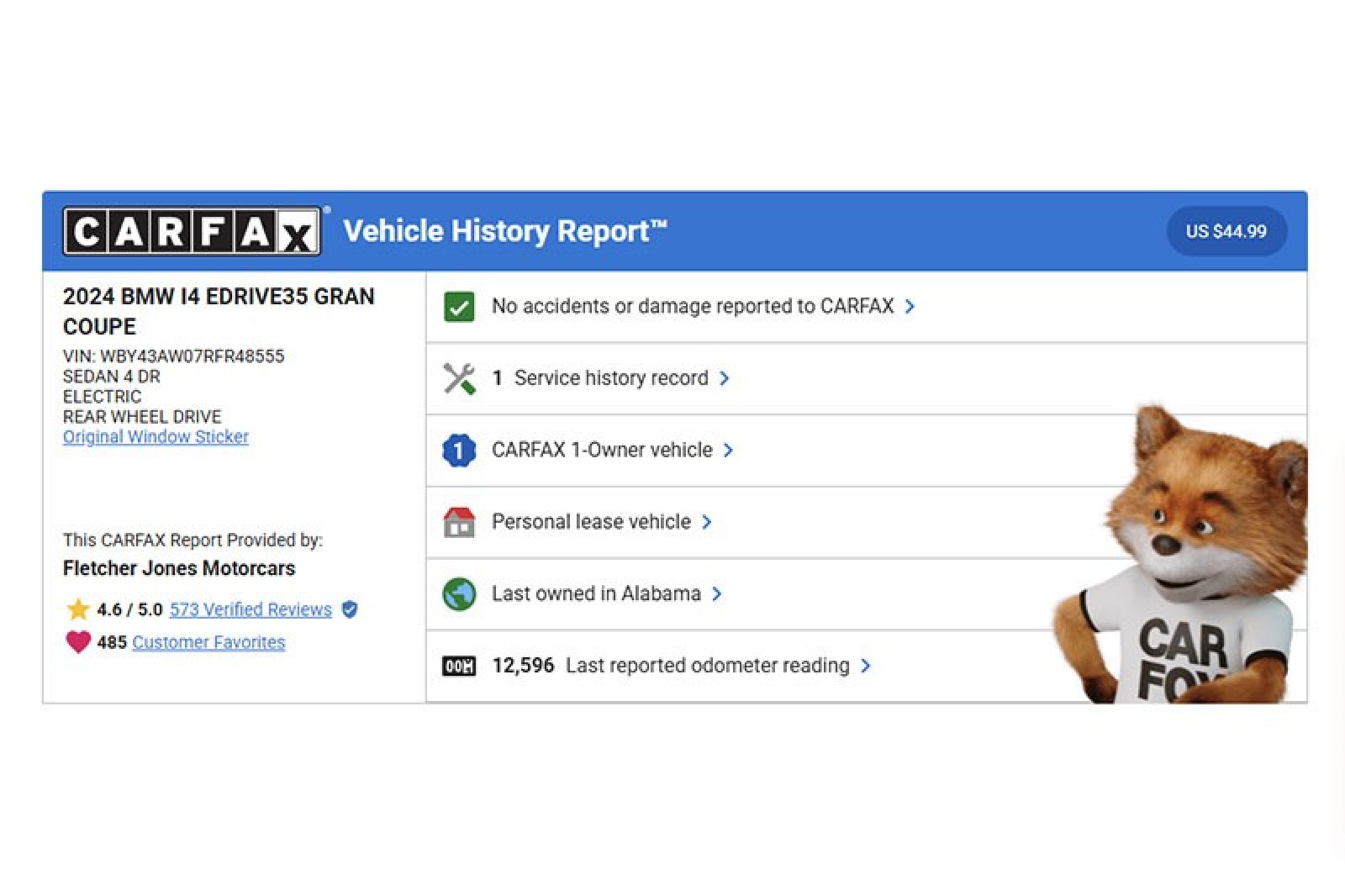 Used 2024 BMW i4 Base with VIN WBY43AW07RFR48555 for sale in Newport Beach, CA