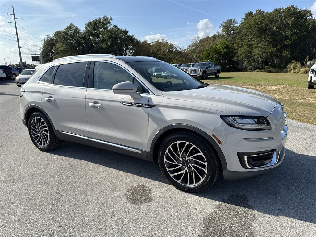 Used 2019 Lincoln Nautilus Reserve with VIN 2LMPJ6L97KBL25254 for sale in Mount Dora, FL