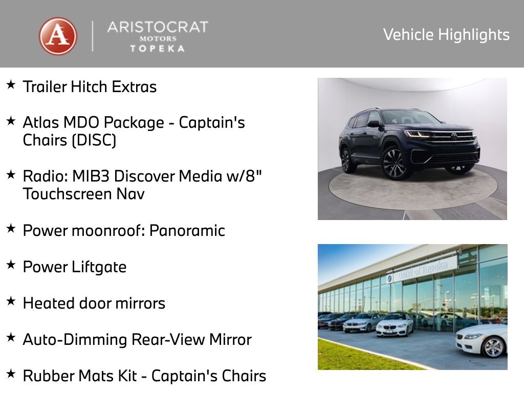Used 2023 Volkswagen Atlas SEL Premium R-Line with VIN 1V2FR2CA1PC520375 for sale in Kansas City