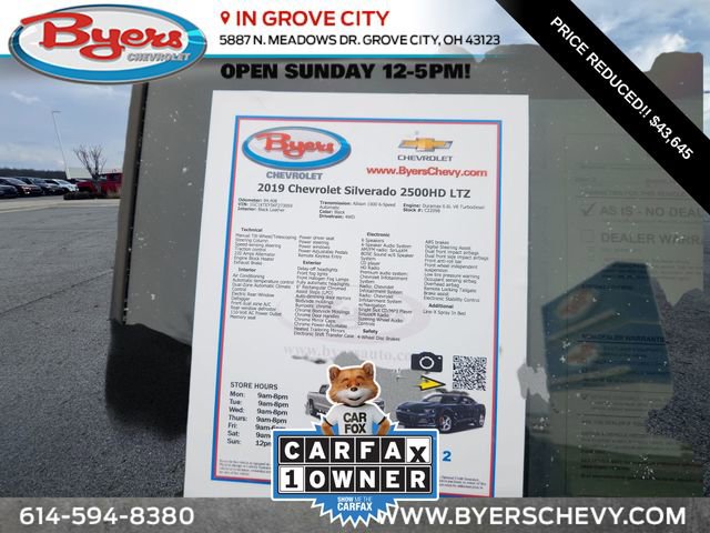 2019 Chevrolet Silverado 2500HD LTZ's photo