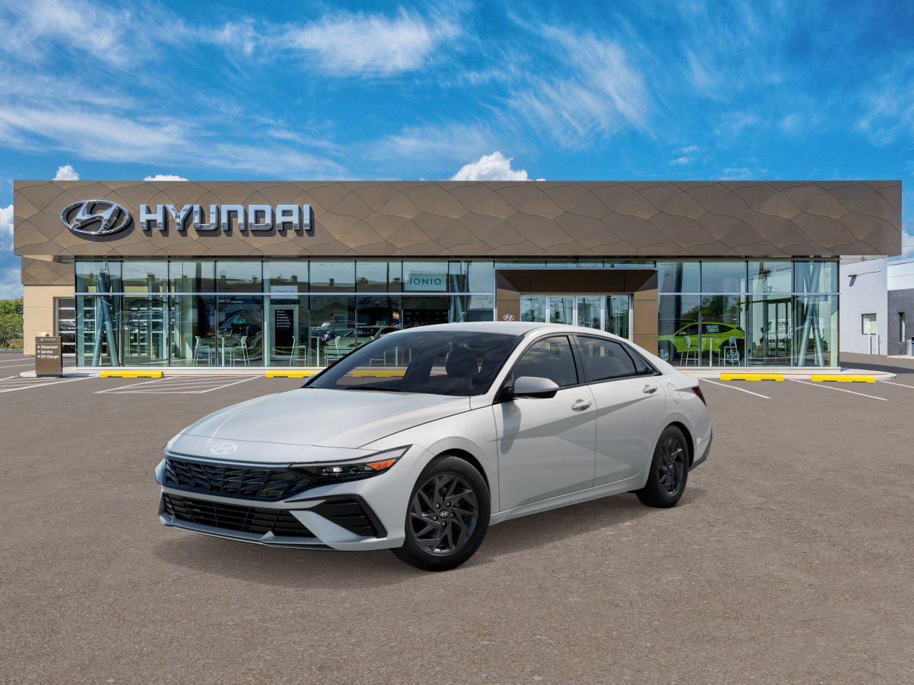 New 2025 White Hyundai Blue image 1