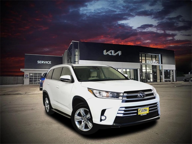 Used 2019 White Toyota Limited image 1