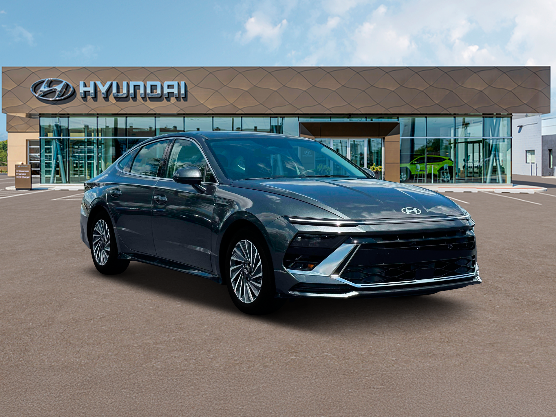 New 2025 Gray Hyundai SEL image 11