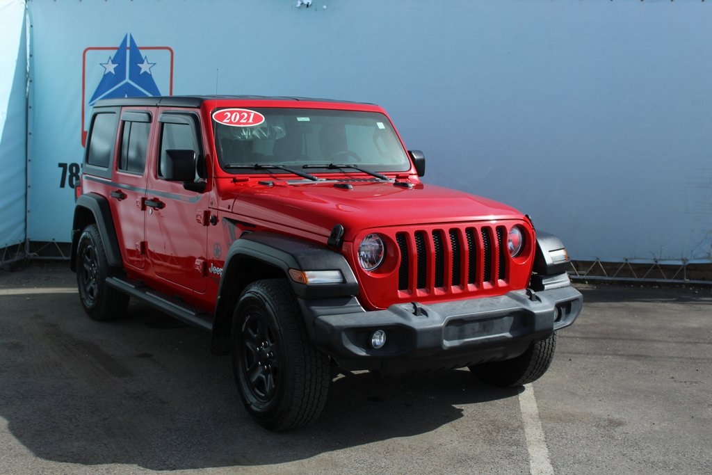 2021 Jeep Wrangler Unlimited Sport photo 4