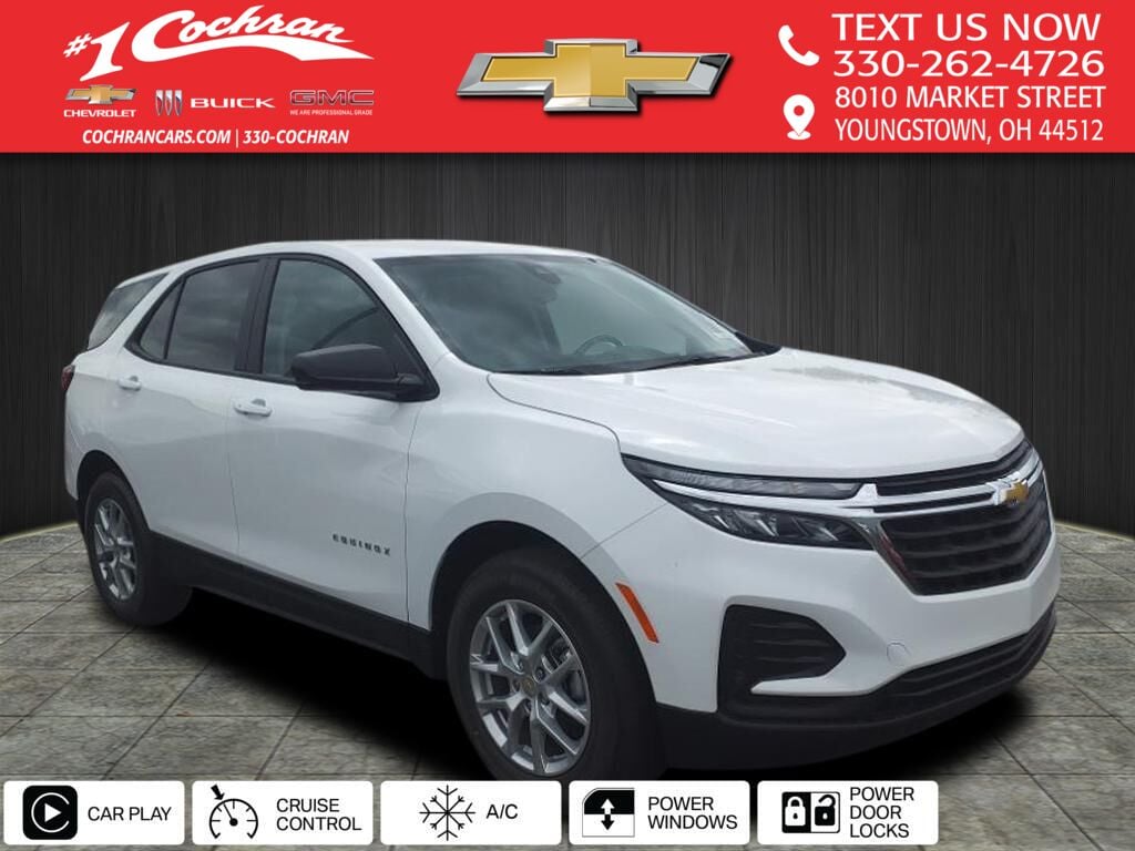 New 2024 Chevrolet Equinox LS SUV in Boardman, OH 1 Cochran Used Cars