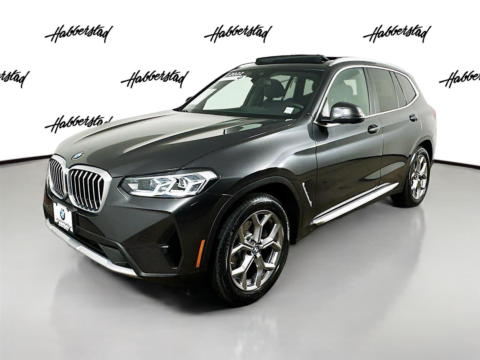 Certified Used 2022 Dark Graphite Metallic BMW xDrive30i image 1