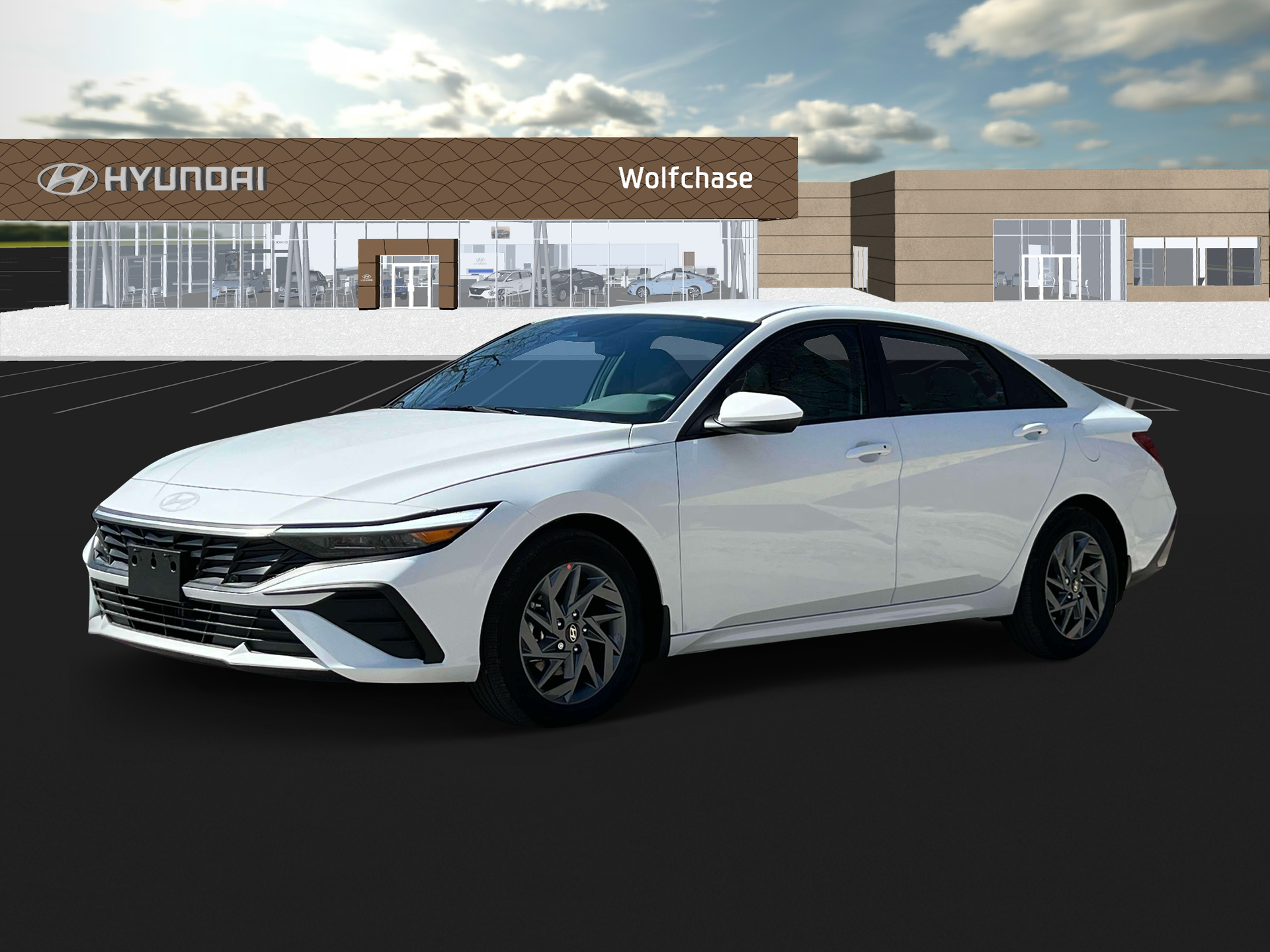 New 2025 White Hyundai Blue image 2
