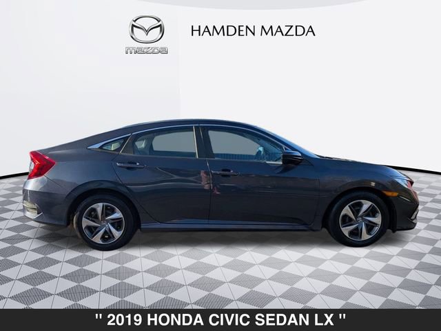 Used 2019 Honda Civic LX with VIN 2HGFC2F62KH508754 for sale in Hamden, CT