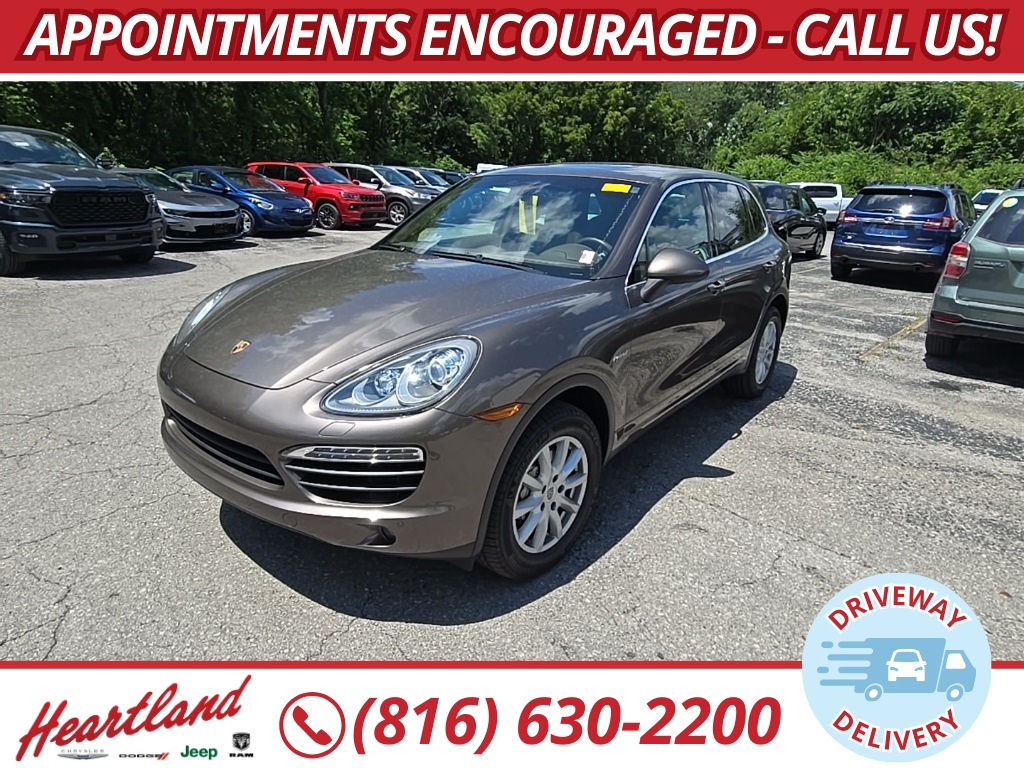 Used 2013 Porsche Cayenne S Hybrid with VIN WP1AE2A24DLA14536 for sale in Kansas City