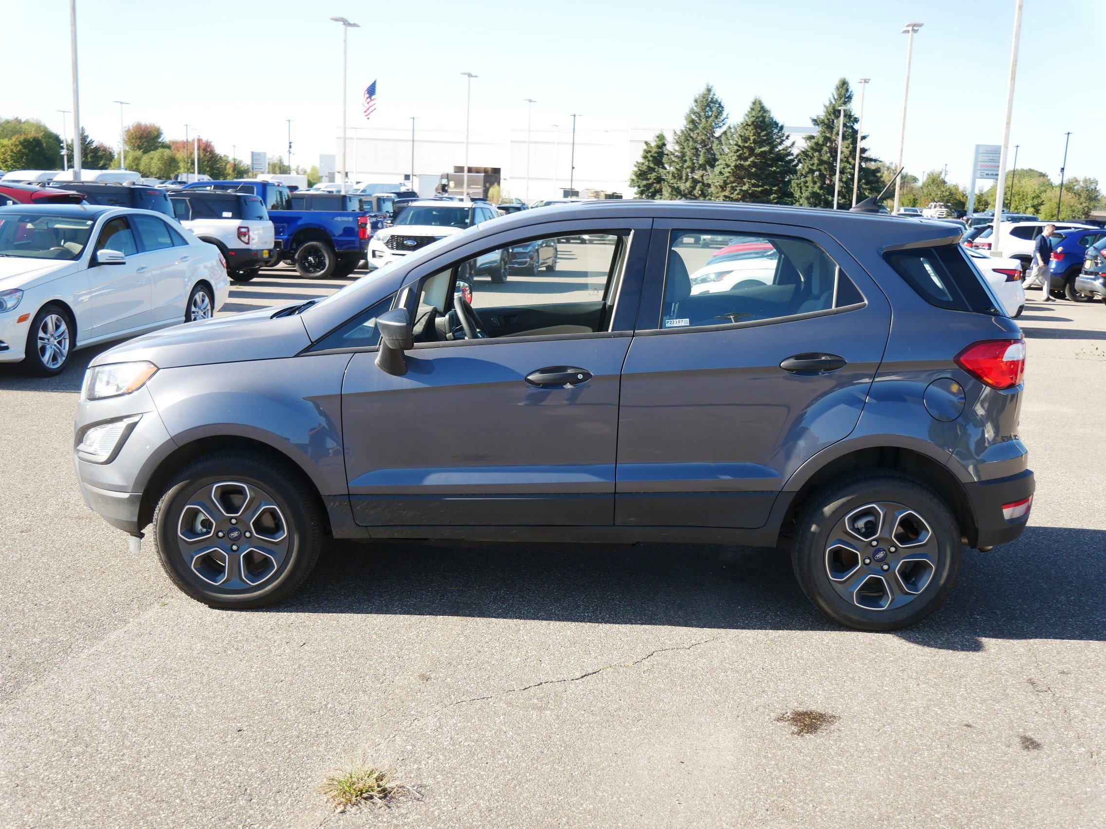 Used 2020 Ford Ecosport S with VIN MAJ6S3FL9LC366443 for sale in Coon Rapids, Minnesota