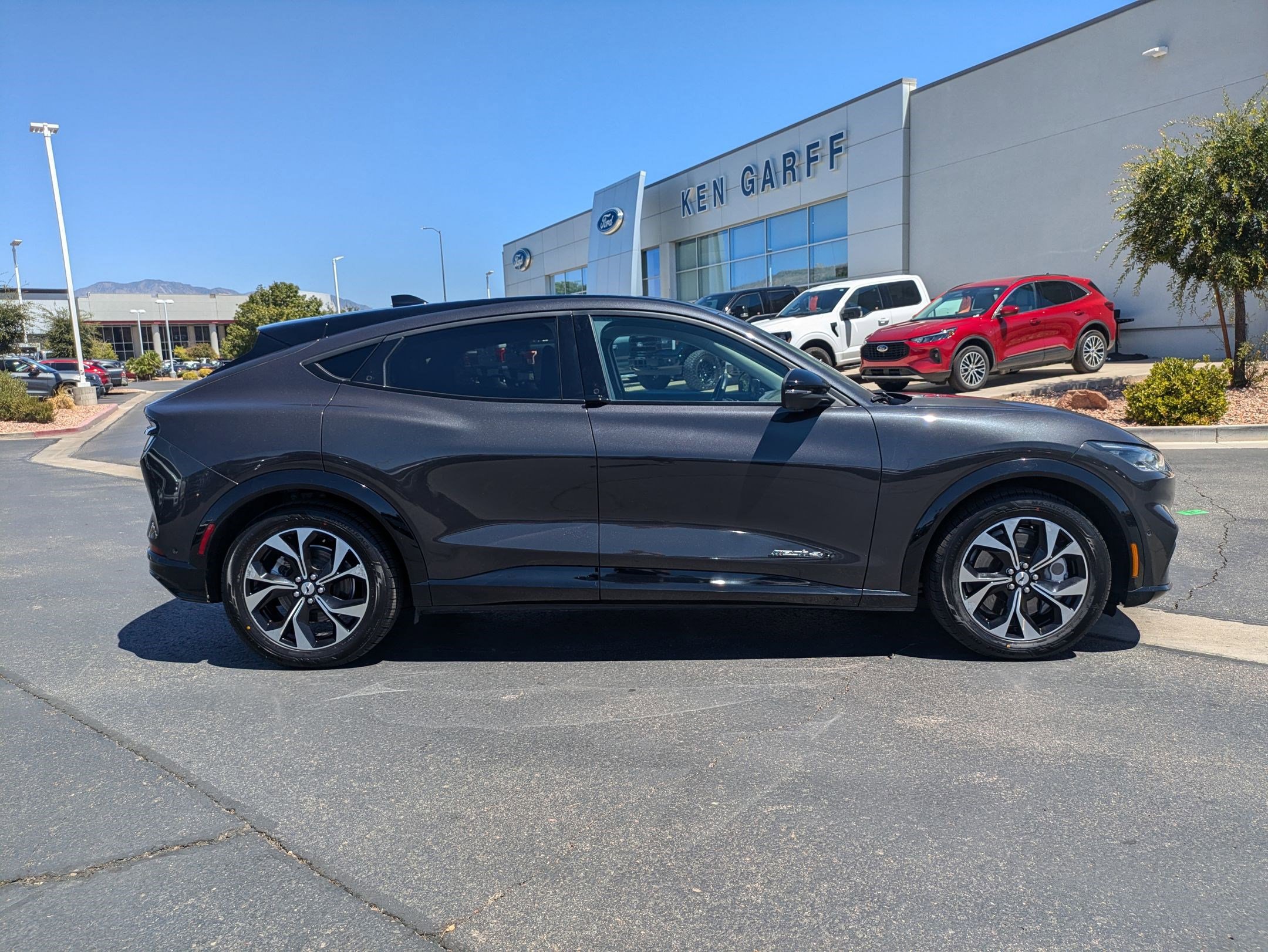Certified 2022 Ford Mustang Mach-E Premium AWD with VIN 3FMTK3SU9NMA01320 for sale in St. George, UT