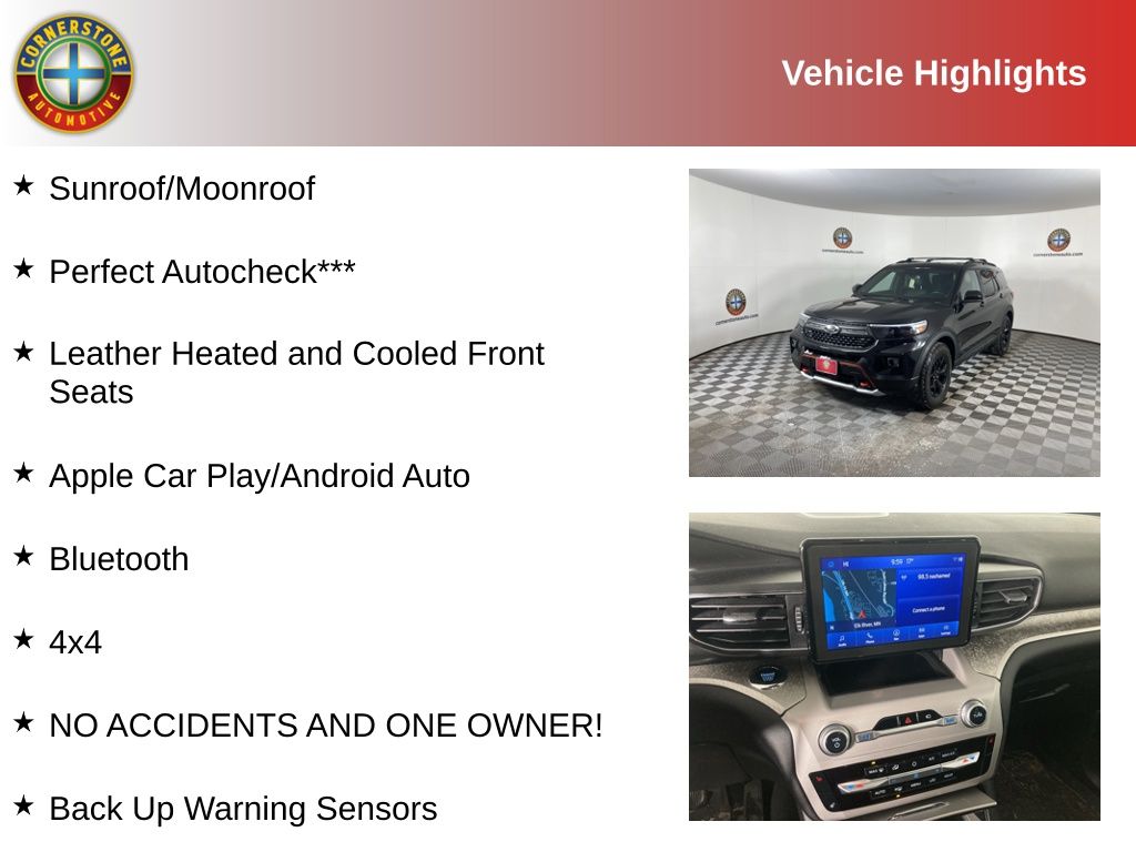 Used 2023 Ford Explorer TIMBERLINE with VIN 1FMSK8JH9PGA14143 for sale in Elk River, Minnesota