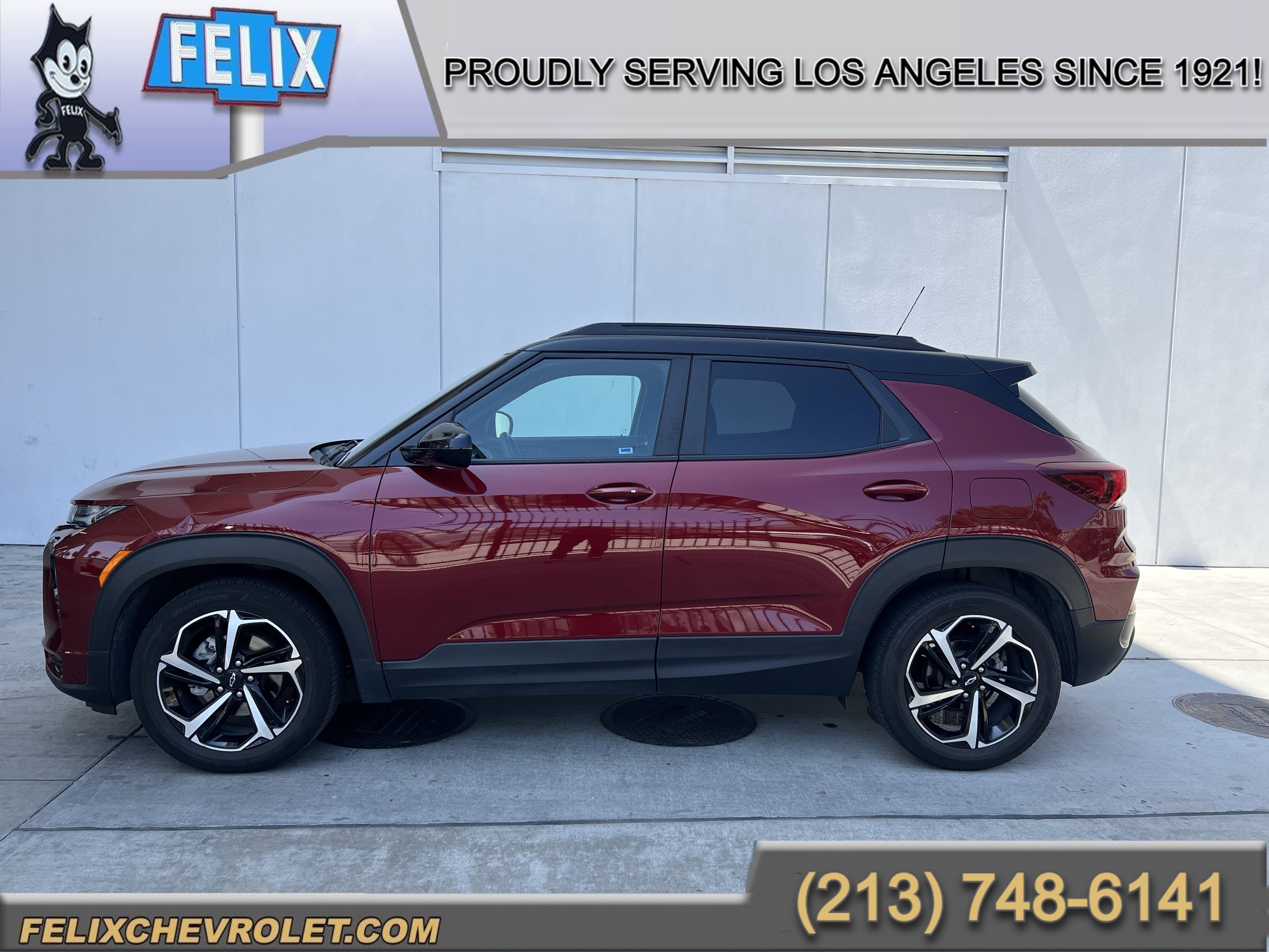 Used 2023 Crimson Metallic Chevrolet RS image 1