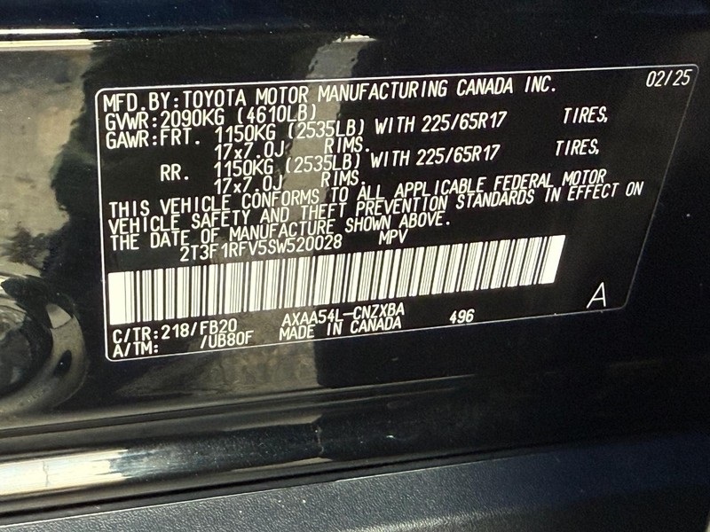2025 Toyota RAV4 LE photo 30