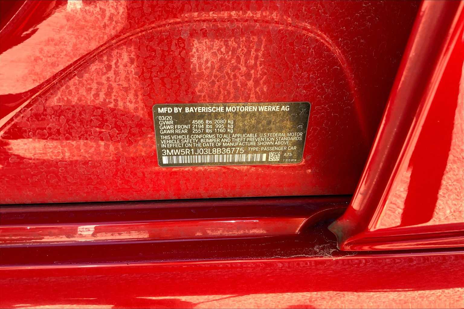 2020 Bmw 330i Sedan NA photo 33