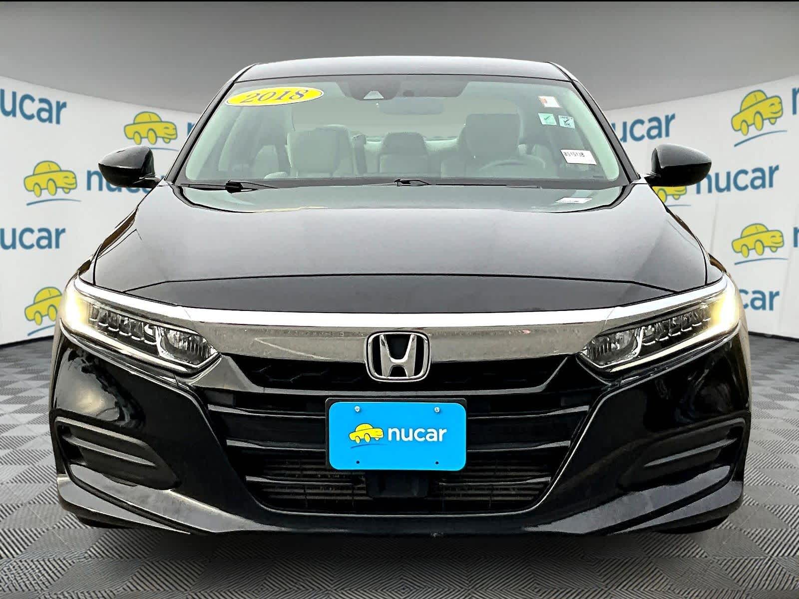Used 2018 Honda Accord LX with VIN 1HGCV1F19JA079606 for sale in North Attleborough, MA